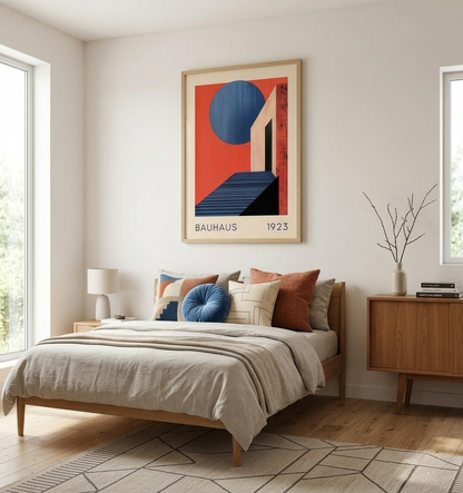 Bauhaus 1923 Staircase Poster