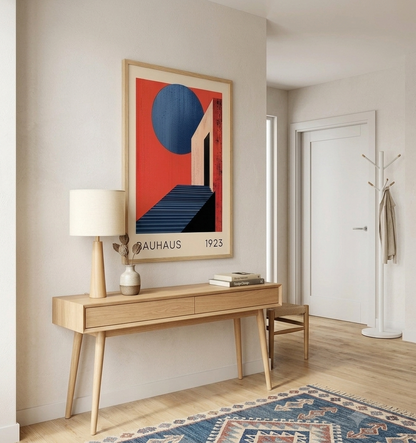 Bauhaus 1923 Staircase Poster