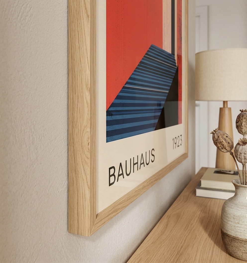 Bauhaus 1923 Staircase Poster