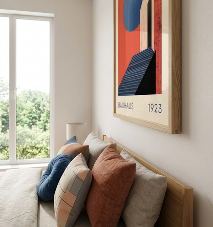 Bauhaus 1923 Staircase Poster
