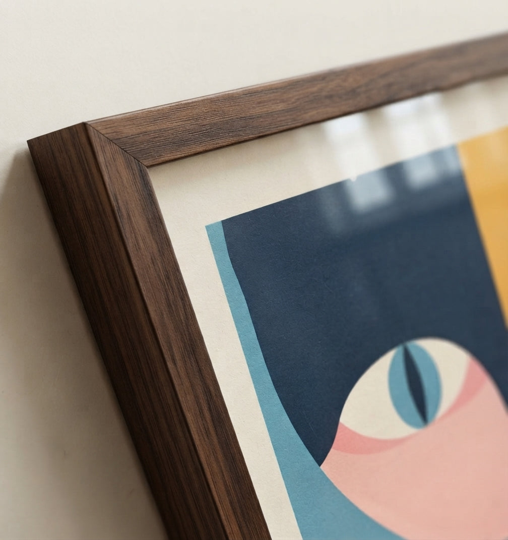 Bauhaus Cat Art Print