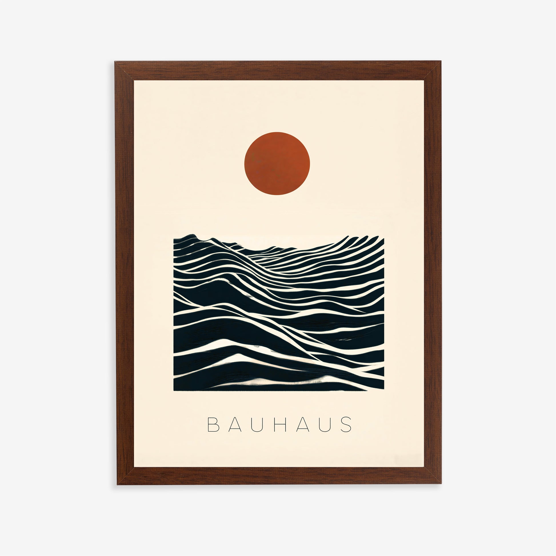 abstract modern poster for living room wall