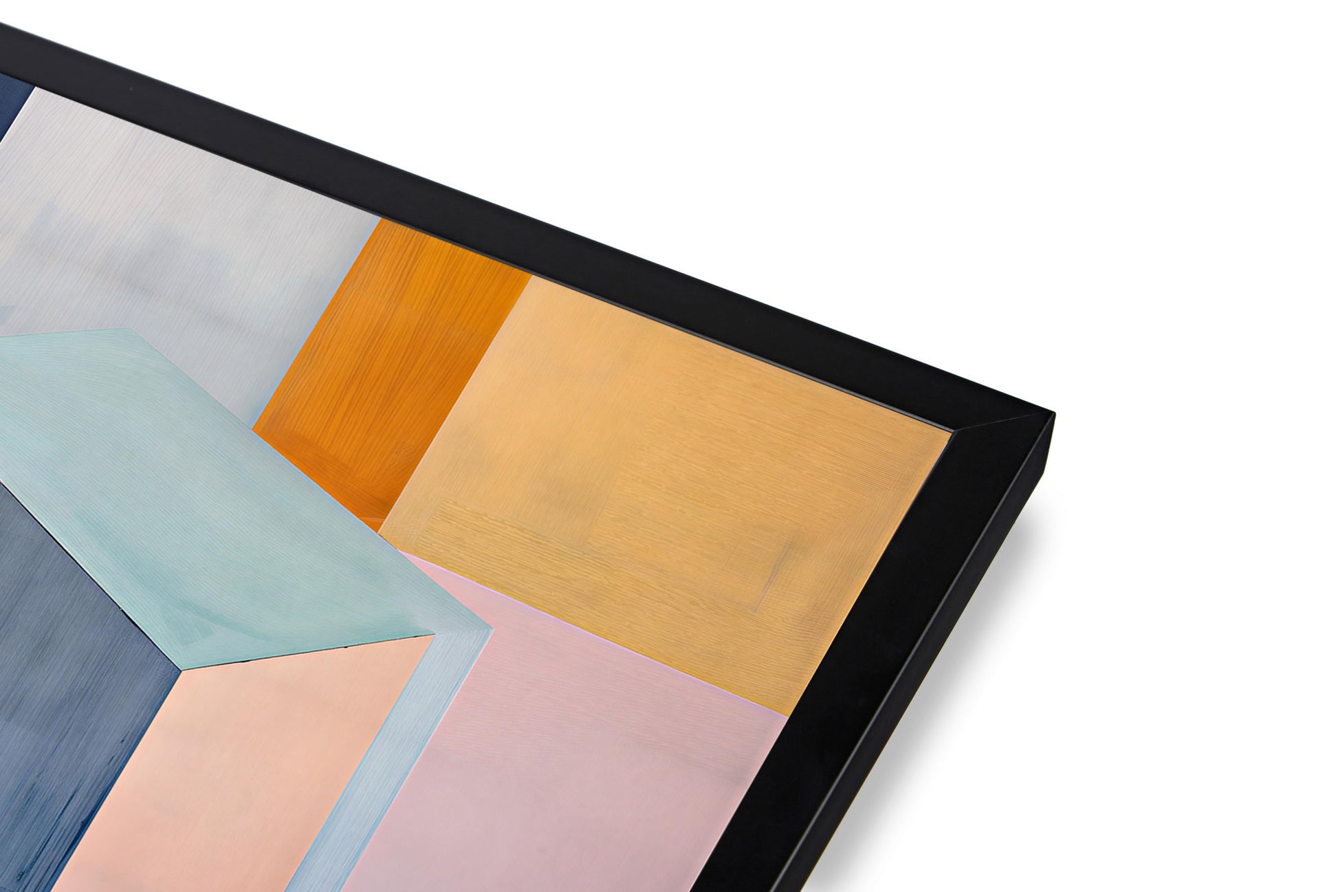 modern architecture style abstract print