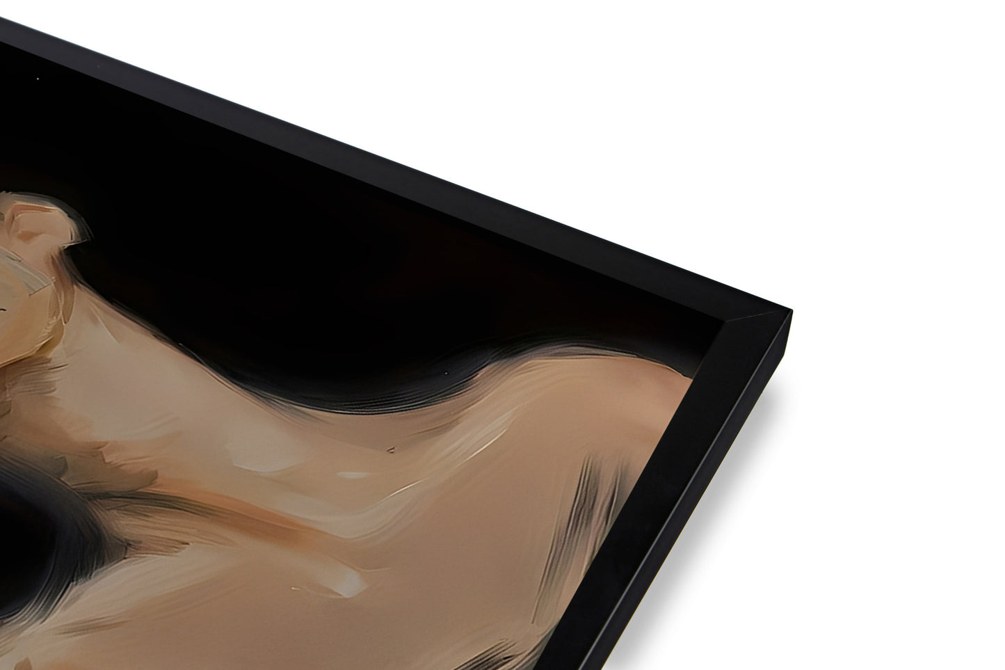 Modern Expressionist Faceless Art – Perfect for Neutral Décor