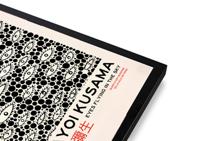 Yayoi-Kusama Inspired Poster Dots and Eyes