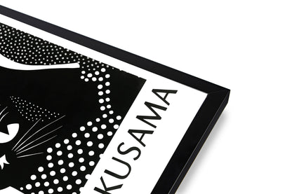 Fine art inspired monochrome cat illustration print