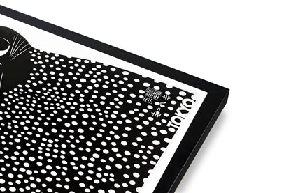 Yayoi kusama cat art print