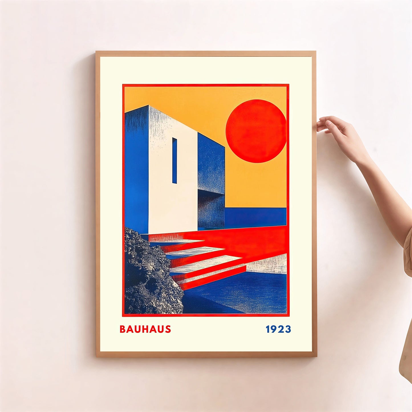 Premium modernist poster printed on museum-quality paper
