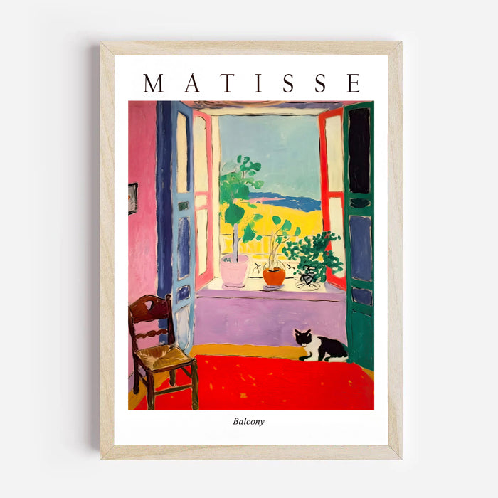 gallery wall art Matisse style interior