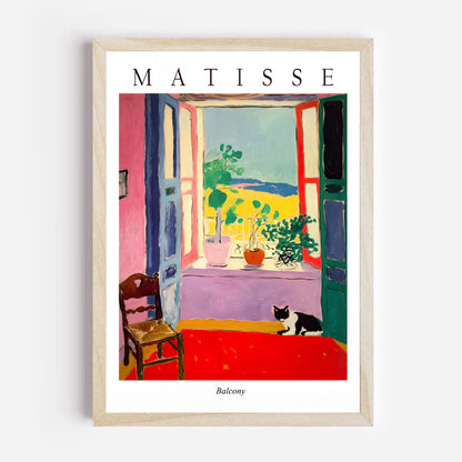 gallery wall art Matisse style interior