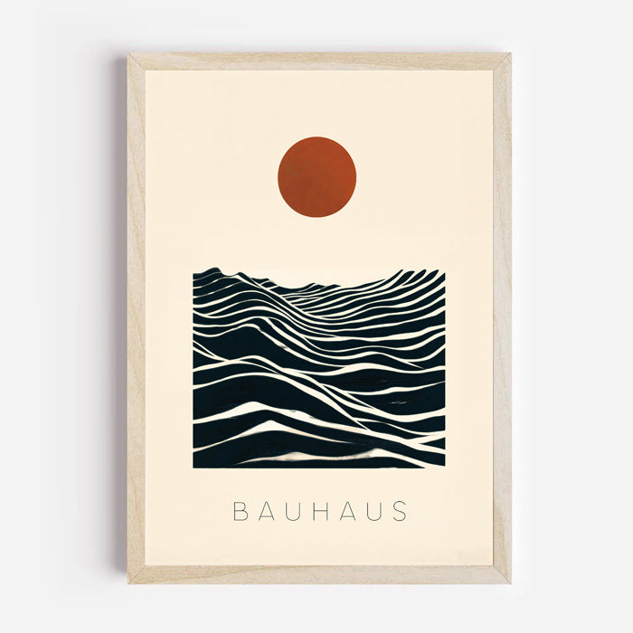 scandinavian style minimalist wall art