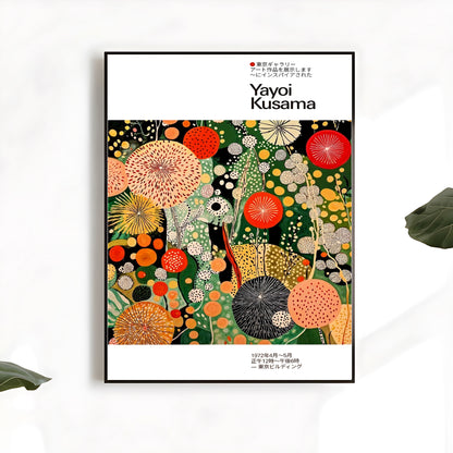 Botanical Polka Dot Print