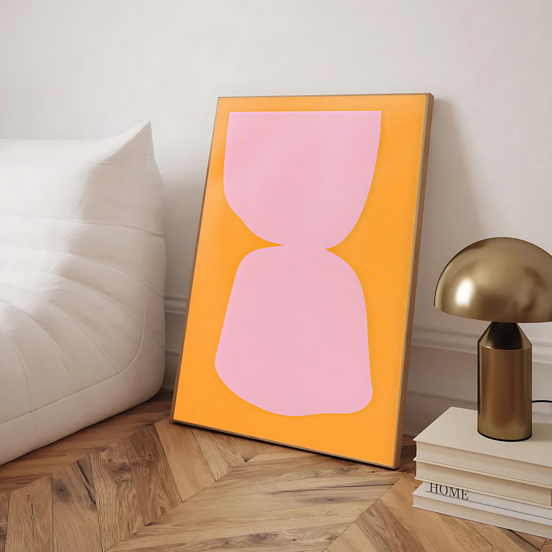 Minimalist Modern Abstract Pastel Art Poster | PrintHaus