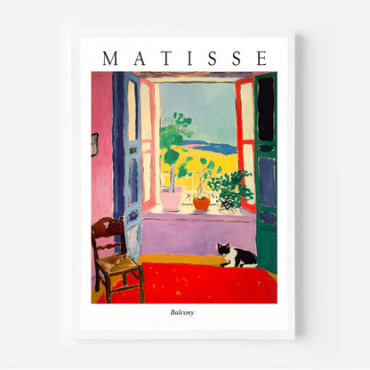 retro French art poster for home decor