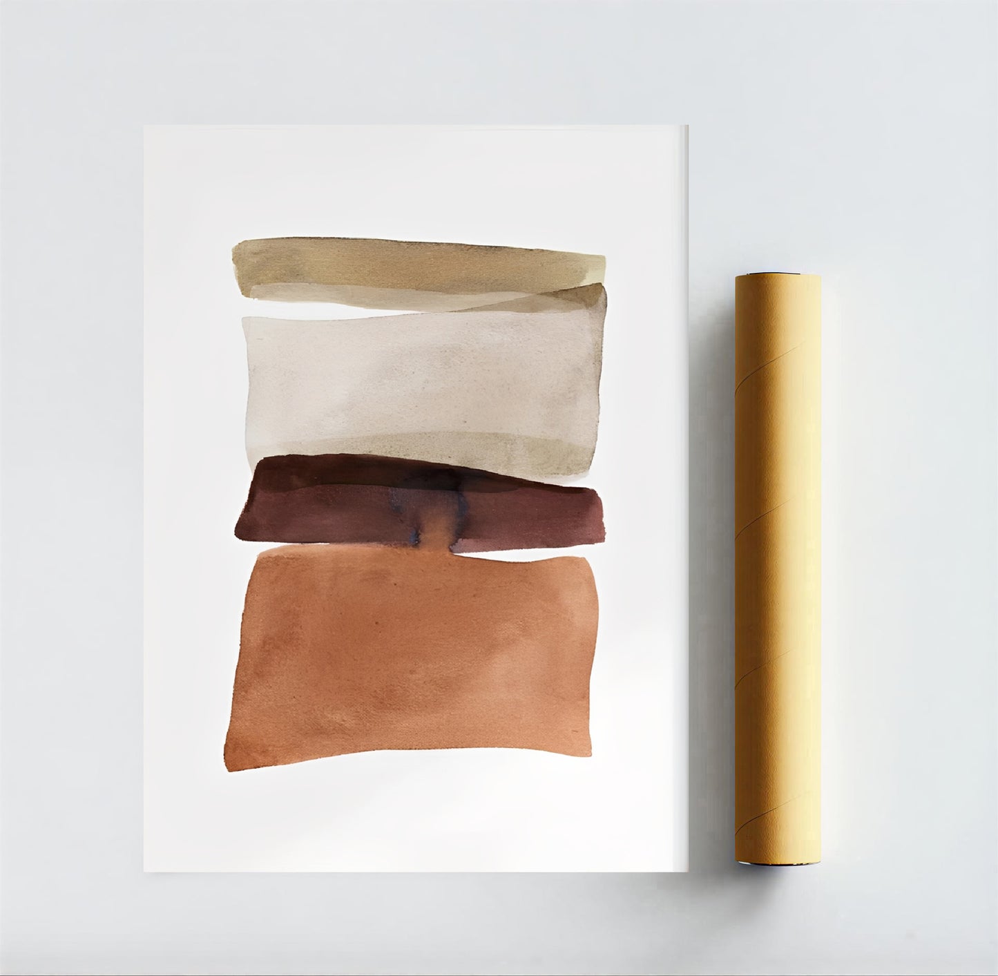 Collection of leather samples in various colors on a white background