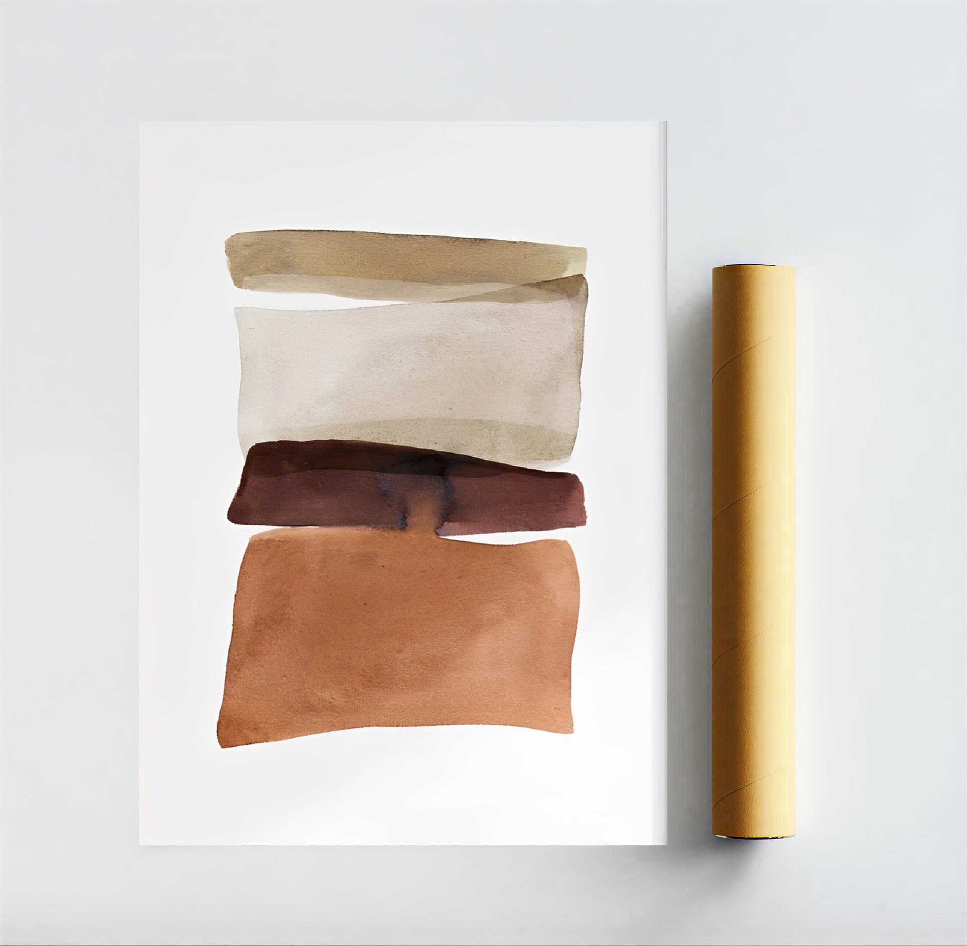 Collection of leather samples in various colors on a white background