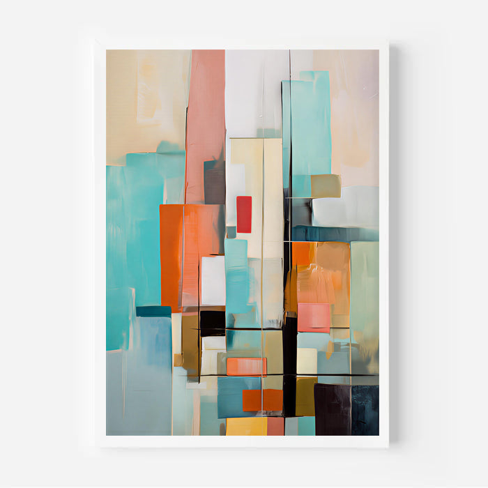 modern minimalist abstract wall art print